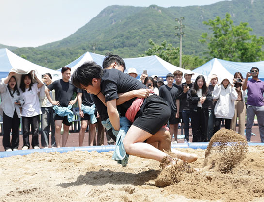 2nd Inje University President’s Cup Ssireum Tournament for International Students Held