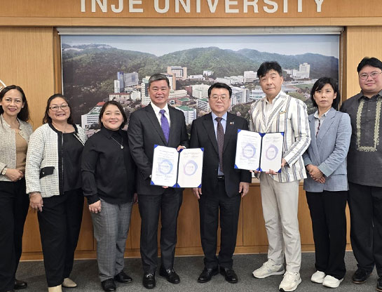 Inje University Signs Research Agreement with University of the Philippines-Manila for Cardiovascular and Metabolic Diseases